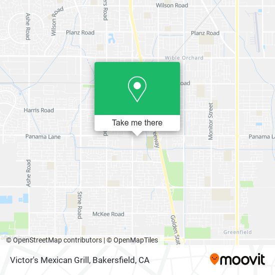 Victor's Mexican Grill map