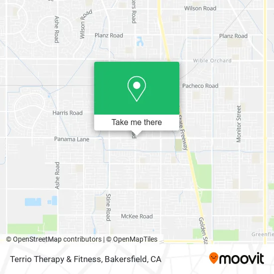 Mapa de Terrio Therapy & Fitness