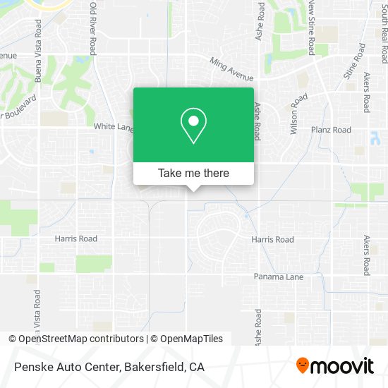 Penske Auto Center map