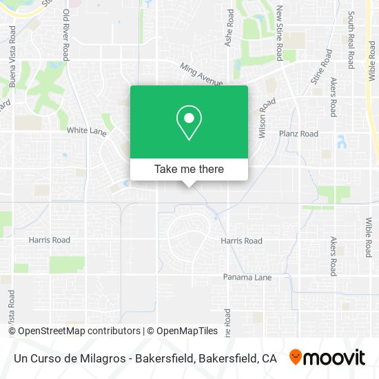 Mapa de Un Curso de Milagros - Bakersfield