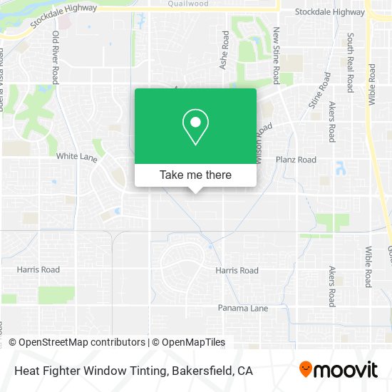 Heat Fighter Window Tinting map