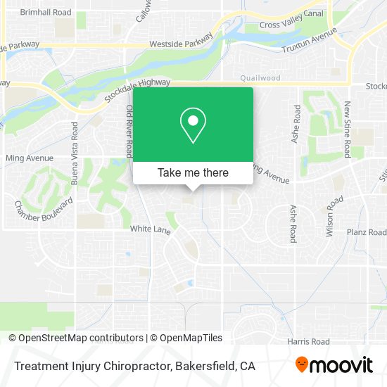 Treatment Injury Chiropractor map
