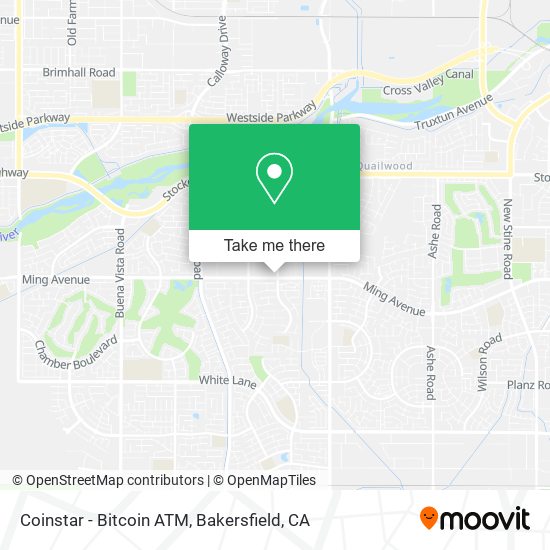 Coinstar - Bitcoin ATM map