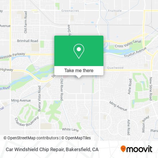Mapa de Car Windshield Chip Repair