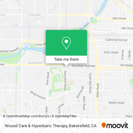 Wound Care & Hyperbaric Therapy map