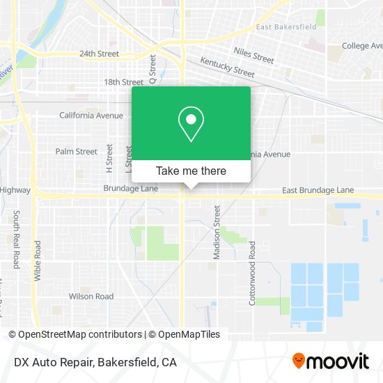 Mapa de DX Auto Repair