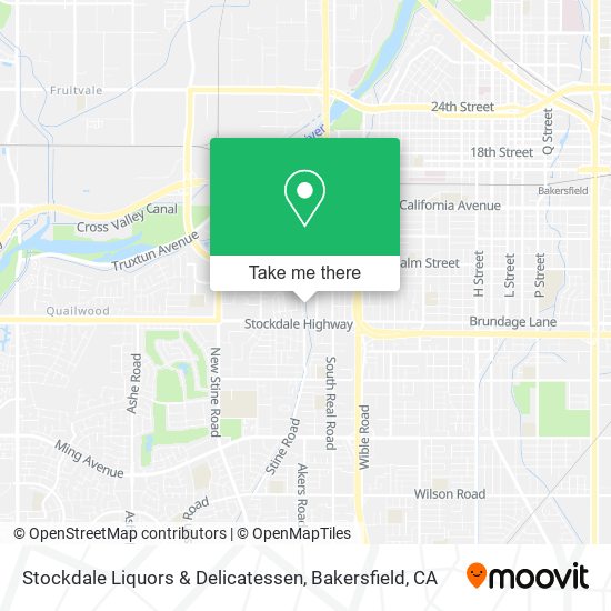 Stockdale Liquors & Delicatessen map