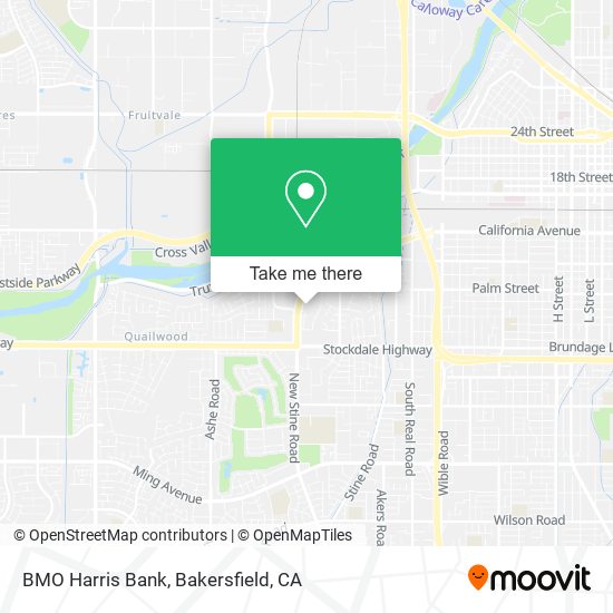 BMO Harris Bank map