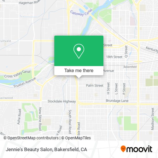 Mapa de Jennie's Beauty Salon