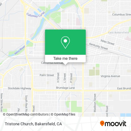 Tristone Church map