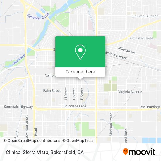 Clinical Sierra Vista map