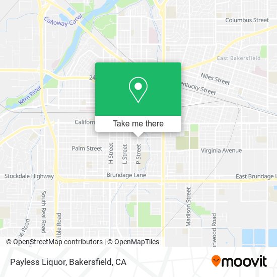 Mapa de Payless Liquor