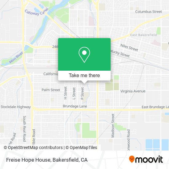 Freise Hope House map
