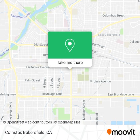 Coinstar map