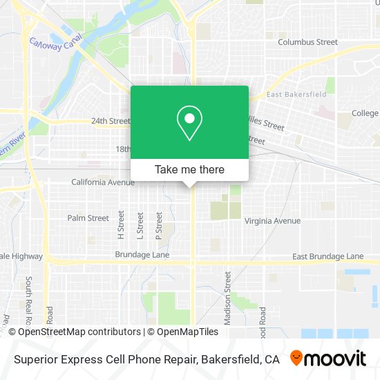 Mapa de Superior Express Cell Phone Repair