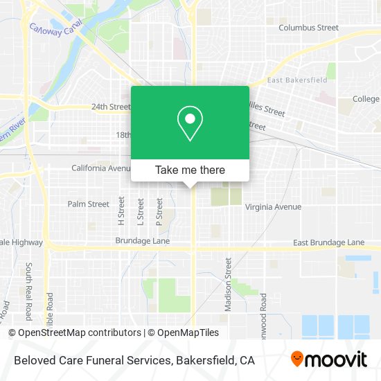 Beloved Care Funeral Services map
