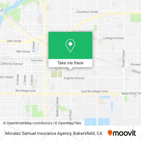 Mapa de Moralez Samuel Insurance Agency