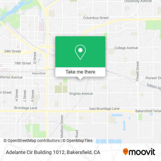 Adelante Cir Building 1012 map