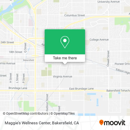 Mapa de Maggie's Wellness Center