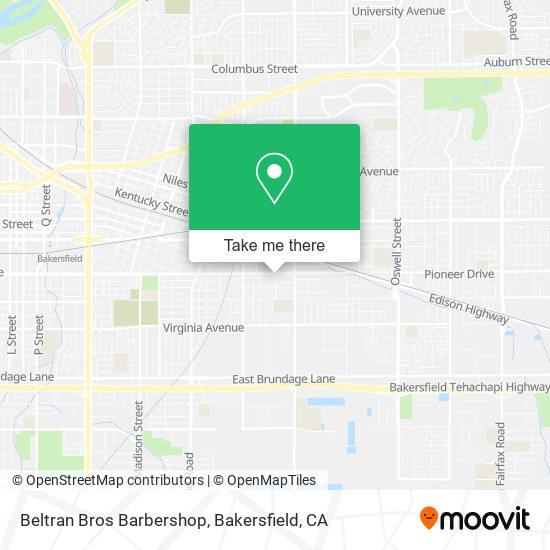 Beltran Bros Barbershop map