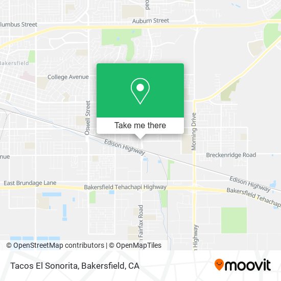 Mapa de Tacos El Sonorita