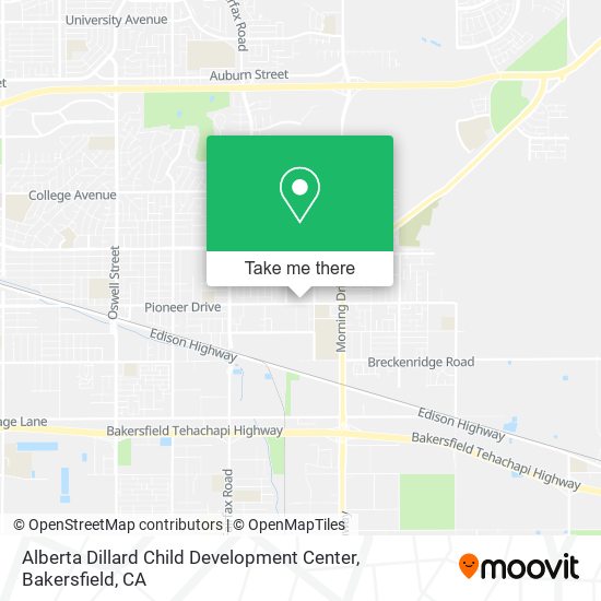 Alberta Dillard Child Development Center map