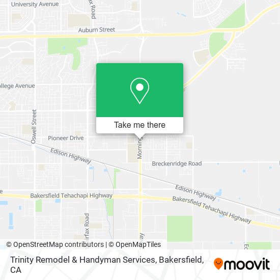 Trinity Remodel & Handyman Services map
