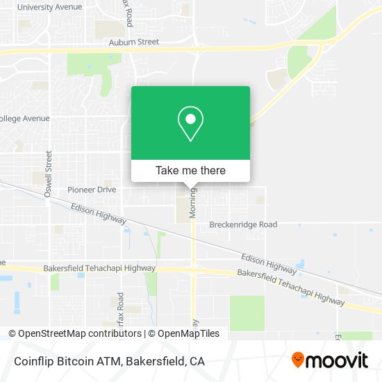 Mapa de Coinflip Bitcoin ATM