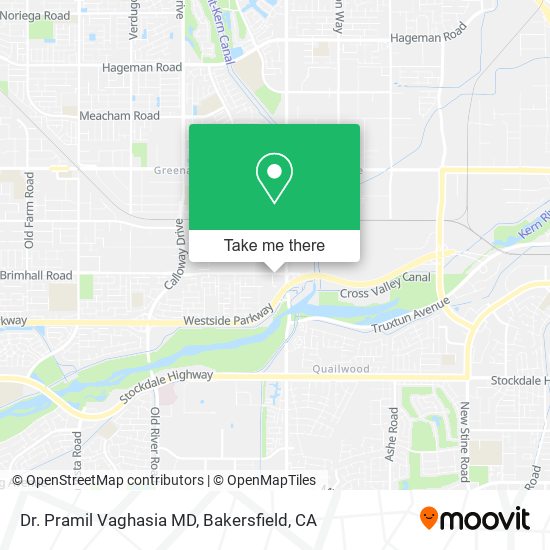 Dr. Pramil Vaghasia MD map