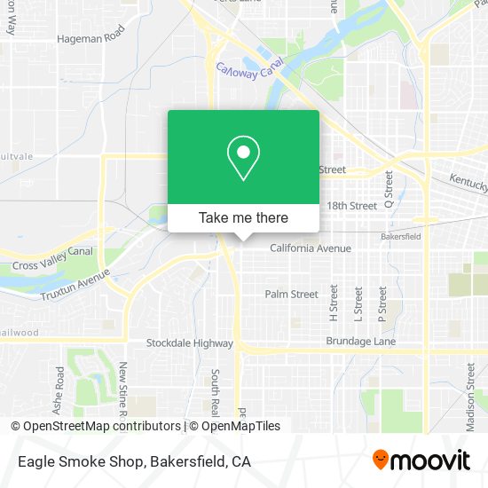 Mapa de Eagle Smoke Shop