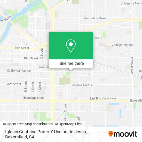 Iglesia Cristiana Poder Y Uncion de Jesus map