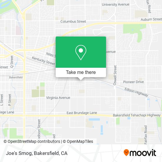 Mapa de Joe's Smog