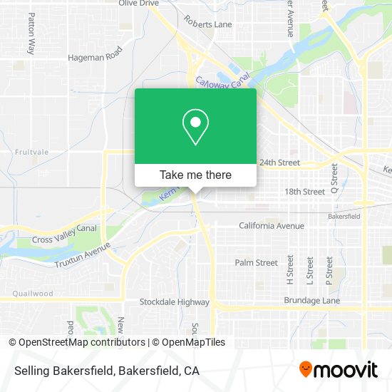 Mapa de Selling Bakersfield