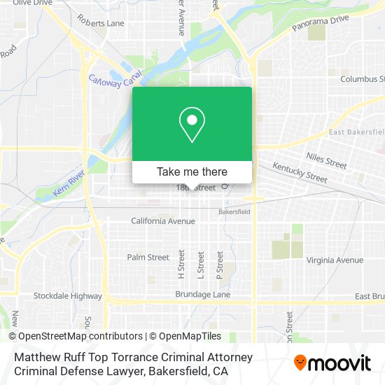 Mapa de Matthew Ruff Top Torrance Criminal Attorney Criminal Defense Lawyer