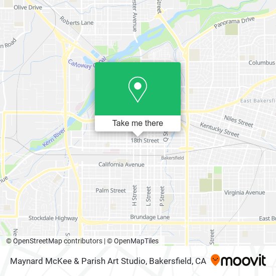 Mapa de Maynard McKee & Parish Art Studio