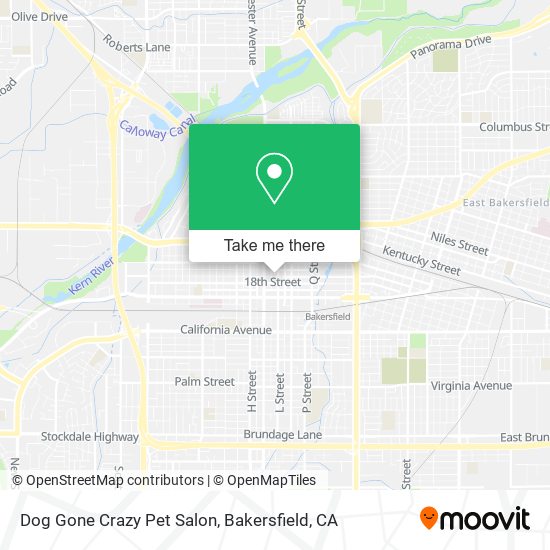 Mapa de Dog Gone Crazy Pet Salon