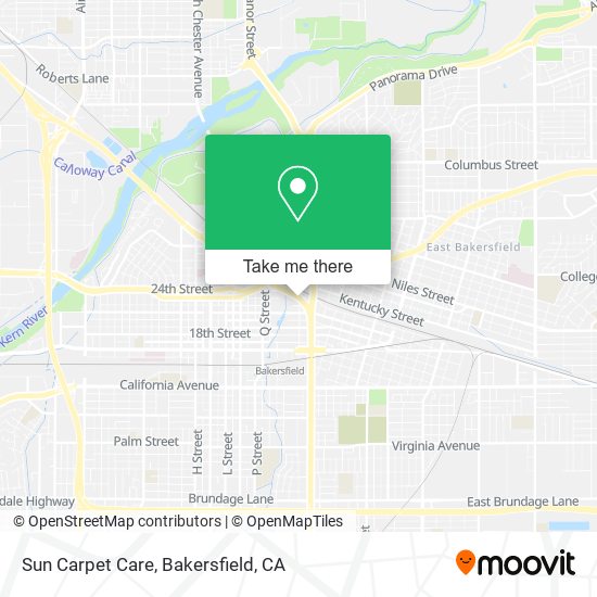 Sun Carpet Care map