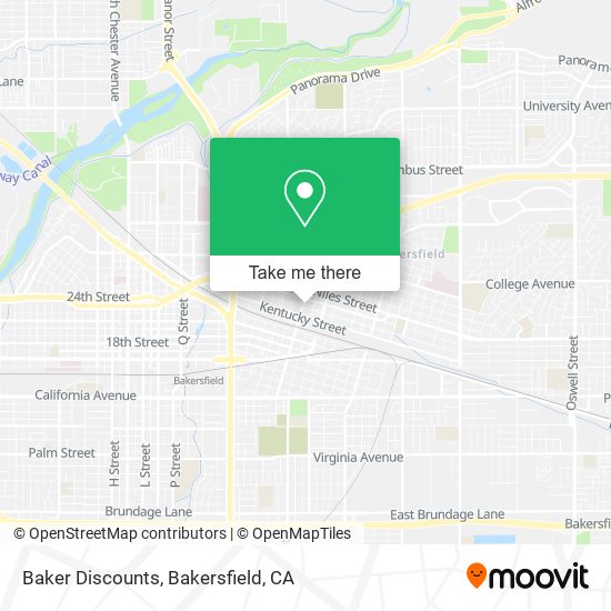 Baker Discounts map