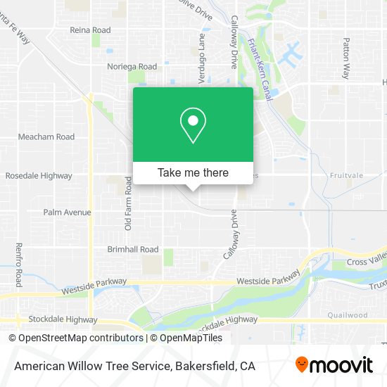 Mapa de American Willow Tree Service