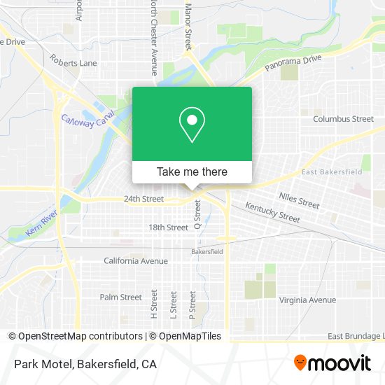 Mapa de Park Motel