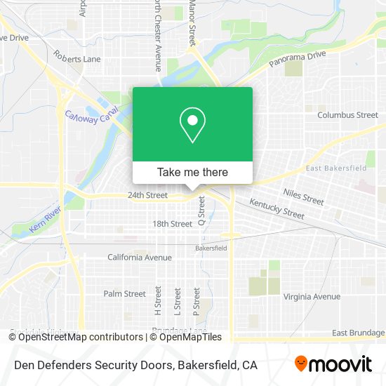 Den Defenders Security Doors map