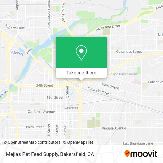 Mejia's Pet Feed Supply map