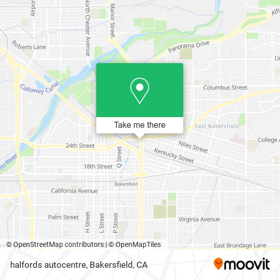 halfords autocentre map