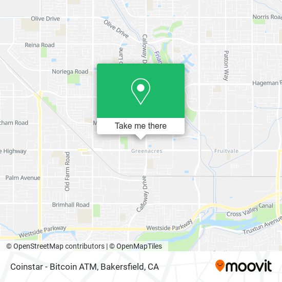 Coinstar - Bitcoin ATM map