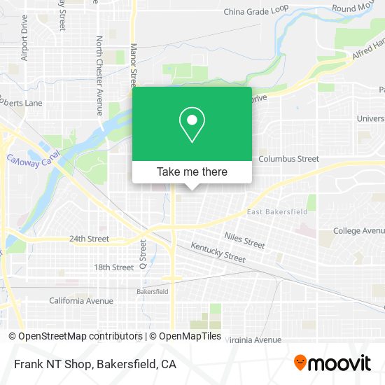 Frank NT Shop map