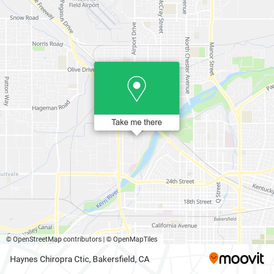 Haynes Chiropra Ctic map