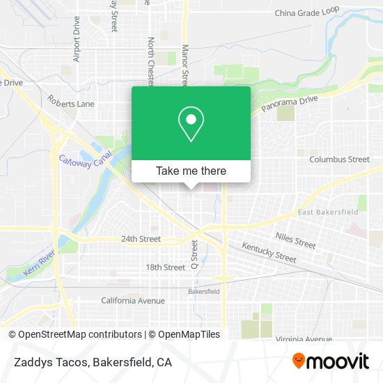 Zaddys Tacos map