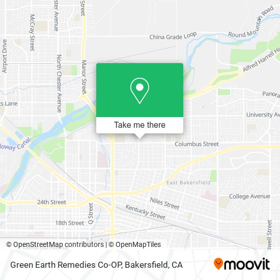 Mapa de Green Earth Remedies Co-OP