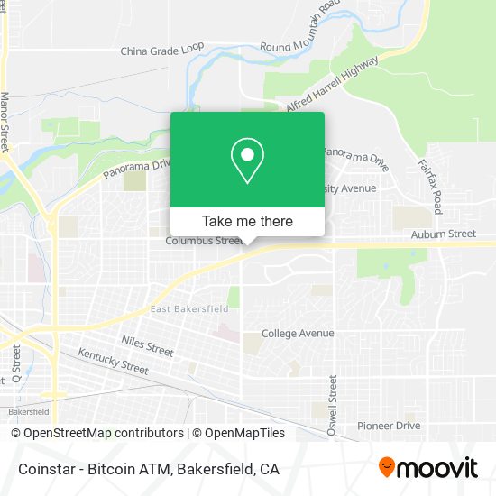 Coinstar - Bitcoin ATM map