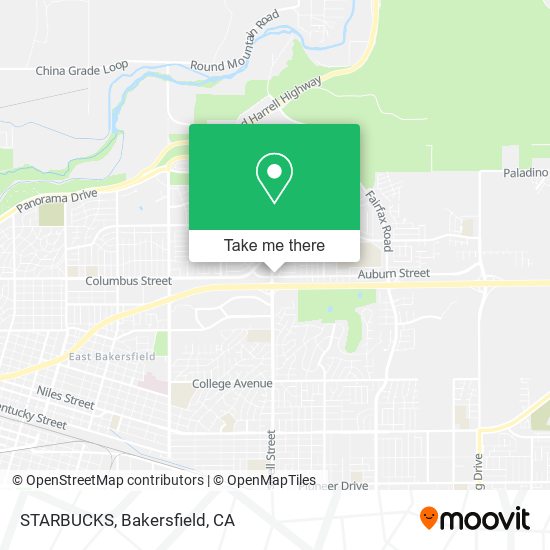STARBUCKS map